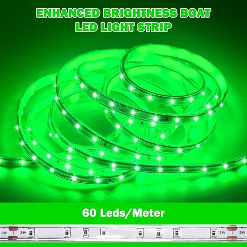 50FT Waterproof Marine LED Strip Lights with Remote, Pontoon Boat Lights App Control, 12V Interior LED Blue Strip Lights for Boat, Night Fishing Lighting for Kayaks, Jon Boats, Decks and Bass boat in Saudi Arabia