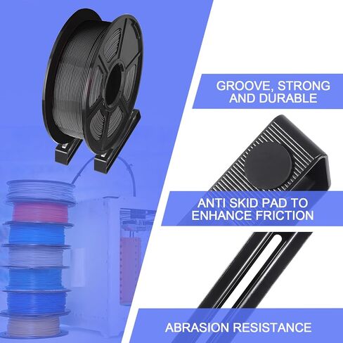 1 Pair 3D Printer Filament Spool Holder Filament Spool Holders Universal Spools for 3D Printing Materials in Saudi Arabia