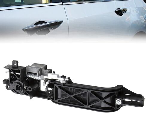926-324 قاعدة تعزيز مقبض الباب الخارجي للسائق الأمامي، تناسب Ford Focus 2008 2009 2010 2011، يستبدل 8S4Z-5426685-B، 926-324 (مادة ABS، أسود) in Saudi Arabia