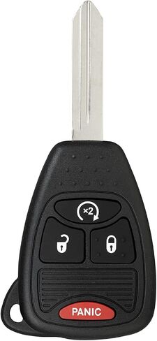 StandardAutoPart New Remote for Chrysler PT Cruiser Caliber Durango Ram Nitro Compass Patriot Wrangler 2007 2008 2009 2010 2011 2012 2013 2014 2015 2016 2017 2018 68003659AA (Complete Unit) in Saudi Arabia