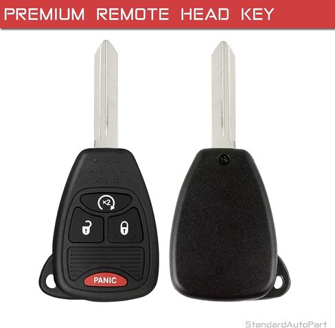 StandardAutoPart New Remote for Chrysler PT Cruiser Caliber Durango Ram Nitro Compass Patriot Wrangler 2007 2008 2009 2010 2011 2012 2013 2014 2015 2016 2017 2018 68003659AA (Complete Unit) in Saudi Arabia