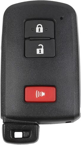 استبدال مفتاح Dasbecan Key Fob متوافق مع Toyota Highlander 2017-2019 Land Cruiser 2016-2018 4Runner 2020-2021 Tacoma 2015-2021 Sequoia Tundra 2019-2021 يستبدل HYQ14FBA 281451-2110 3 أزرار in Saudi Arabia