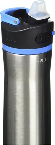 Contigo Ashland Water Bottle, 24 oz, Stainless Steel w/Blue Poppy in Saudi Arabia