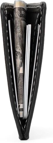 Slimmy R1S2 International 1-Pocket Minimalist Slim Wallet- Black - RFID Blocking in Saudi Arabia
