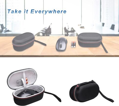 حافظة ماوس XANAD لماوس Logitech/Apple/HP/Razer، تناسب Logitech M510/M650/M170/Apple Magic Mouse/Razer Viper V2 Pro Hyperspeed ماوس الألعاب اللاسلكي - حقيبة تخزين للحمل in Kuwait