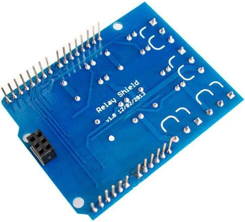 4 Channel 5v Relay Shield Module for Arduino UNO R3 Relay Shield Interface 4 Four Channel for PIC AVR DSP ARM MCU Arduino UNO R3 in Saudi Arabia