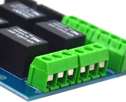 4 Channel 5v Relay Shield Module for Arduino UNO R3 Relay Shield Interface 4 Four Channel for PIC AVR DSP ARM MCU Arduino UNO R3 in Saudi Arabia