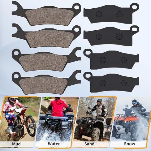 مكابح أمامية وخلفية لـ Can-Am Outlander 450 500 570 650 800R 850 1000 EFI XT XTP XMR DPS T3 G2 STD Max 2013-2021; المتمرد 500 570 650 800 850 1000 2012-2021 #705601014 705601015 in Kuwait