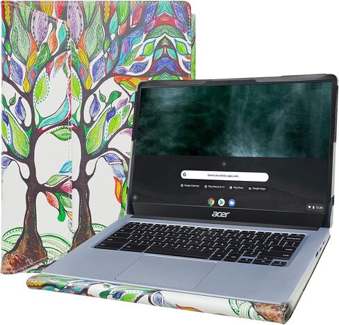 Alapmk غطاء حماية لجهاز الكمبيوتر المحمول Acer Chromebook 317 CB317-1H CB317-1H-C994 مقاس 17.3 بوصة [لا يناسب Acer Chromebook 314 315]، شجرة الحب in Saudi Arabia