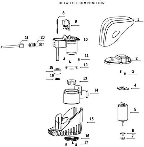 SEAFLO Submersible Automatic Bilge Pump with Float Switch (750GPH, 12V) in Saudi Arabia