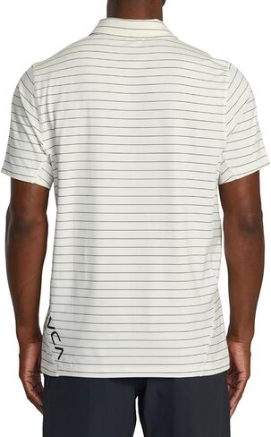 RVCA Mens Sport Vent Athletic Breathable Short Sleeve Polo Shirt in Saudi Arabia
