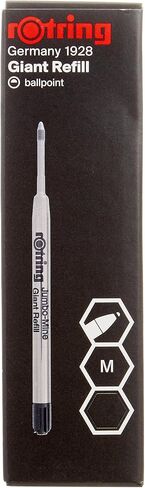 عبوة إعادة تعبئة قلم حبر جاف من روترينج، أسود، لـ Rapid Pro وTicky، مجموعة من 5 قطع in Kuwait