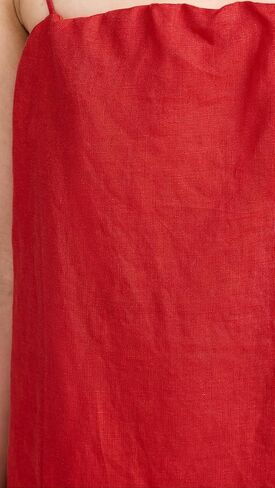 DONNI. Women's The Linen Spaghetti Dress in Saudi Arabia
