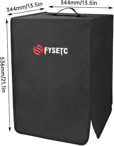 غطاء طابعة ثلاثي الأبعاد من الراتنج FYSETC أحادي X LCD SLA غلاف تخزين للحماية من أشعة الشمس والغبار والأوساخ متوافق مع Elego SaturnS، Sonic 4K-12(L) x 12(W) x 18(H) بوصة in Kuwait
