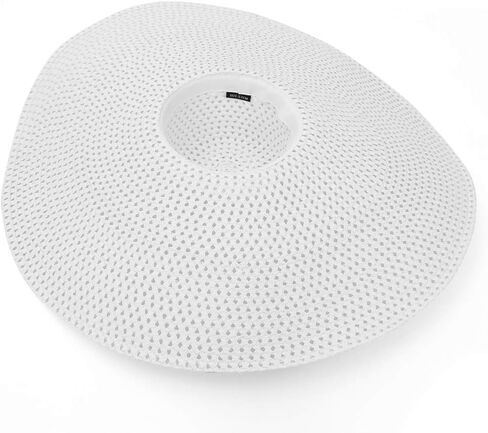 قبعة الشمس النسائية GEMVIE ذات الحافة الكبيرة من القش، قبعة الشمس ذات الحافة المرنة الكبيرة الحجم، قبعة من القش للشاطئ قابلة للتعبئة in Kuwait