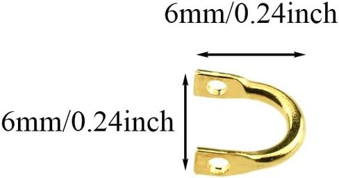 Fishing Spinner Clevis Lure Blades Spoon Fishing Tail Bait DIY Rigs Aligned End Smooth Spin Big Enough Loop to Go Through Wire Easy Tie Hook Line for Freshwater Saltwater 40PCS Gold Copper in Saudi Arabia