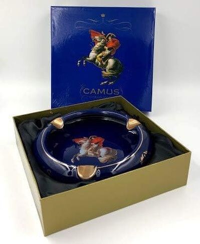 Illustrious Collection - Camus - Napoleon White & Green Cigar Ashtray - 9" x 2 1/4" in Saudi Arabia