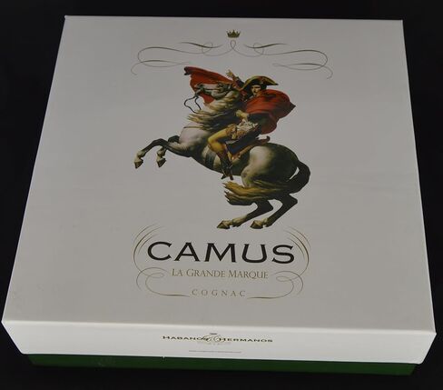 مجموعة لامعة - Camus - منفضة سجائر سيجار نابليون باللون الأزرق الداكن - 9 بوصة × 2 1/4 بوصة in Kuwait