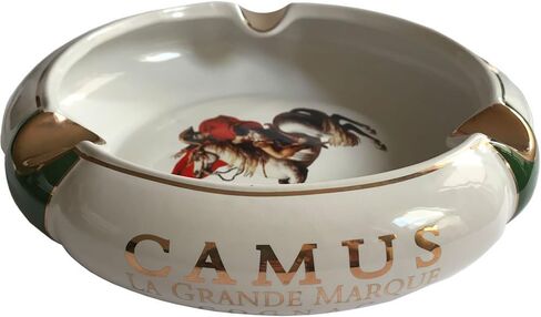 مجموعة لامعة - Camus - منفضة سجائر سيجار نابليون باللون الأزرق الداكن - 9 بوصة × 2 1/4 بوصة in Kuwait