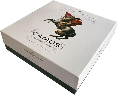 مجموعة لامعة - Camus - منفضة سجائر سيجار نابليون باللون الأزرق الداكن - 9 بوصة × 2 1/4 بوصة in Kuwait