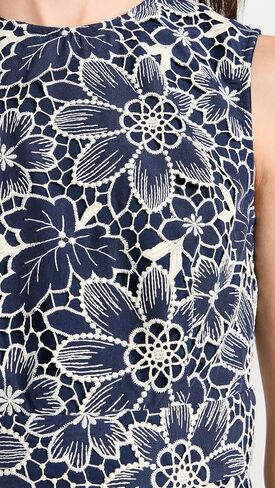 Shoshanna Women's Floral Eyelet Ivy Dress in Saudi Arabia