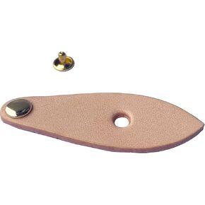 مجموعة واحدة من سحاب جلد فاشيتا المصنوع يدويًا لحقائب اليد السريعة (بني) in Kuwait