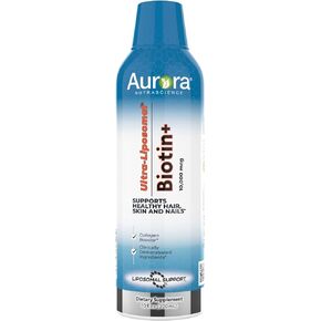 Aurora Nutrascience Ultra-Liposomal Biotin,10,000 mcg (30 dose), 10 fl oz (300mL)