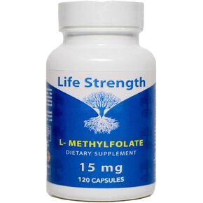 L-Methylfolate 15 MG 120 CAPSULESOptimized & Highly Bioactive Methyl Folate, 5-MTHF Supplement for Mood and Immune Support, Natural Diet Supplement for Energy, Non-GMO & Gluten-Free,