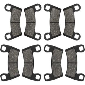 ZICOO Front and Rear Brake Pads for Polaris RZR 900 2015-2020, RZR 900 S EPS, RZR S 1000