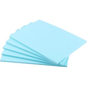 5 PCS 8.3 x 11.8 Inch Blue Large Rubber Stamp Carving Blocks, Rectangle Creative Speedy Carve Block Engraving Crafts