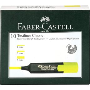 Faber Castell Faber Castell Classic Textliner, Pack Of 10
