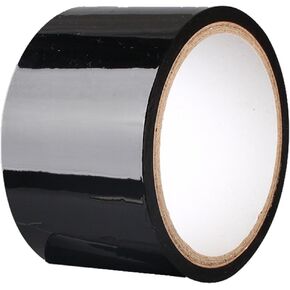 2 roll Duct Tape 50 Feet x 2 inch Rolls. Fun Art Tape Static Tapes Electrostatic Adsorption (Black Black)