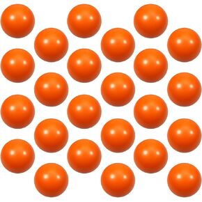 24 Pcs Orange Foam Stress Ball Squeeze Stress Relief Balls for Kids and Adults Hand Exercise Sensory Squishy Relief Toys for Anxiety ADHD Autism （Orange）