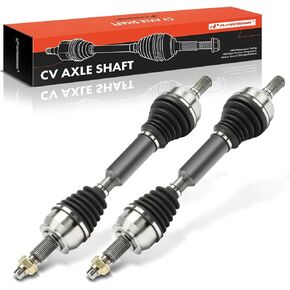 A-Premium Pair (2) Front CV Axle Shaft Assembly Compatible with Jeep Cherokee 2014 2015 2016, 2.4L 3.2L, Driver and Passenger Side, Replace# 52123739AD, 52123739AC