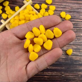 50PCS Artificial Lifelike Fake Corn Niblet Simulated Corn Kernels