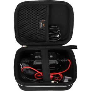 Aproca Hard Storage Travel Case, for NOCO GENIUS1 / GENIUS2 / GENIUS2D Fully-Automatic Smart Charger