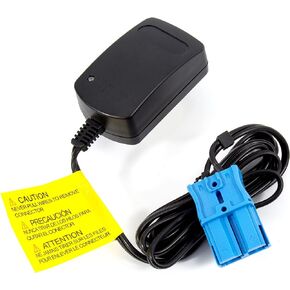 12V Charger for Kid Trax Dodge Viper VW Beetle Dodge Police Car Mecerdes ML63 Child Ride On Car, 12 Volt Battery Charger Compatible for Child Ride On Car Battery with Large Blue Plug