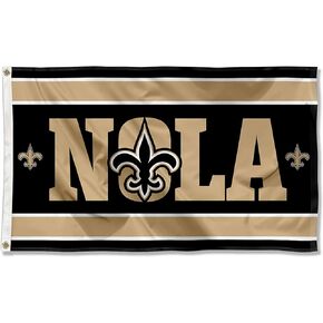 New Orleans Saints NOLA Flag