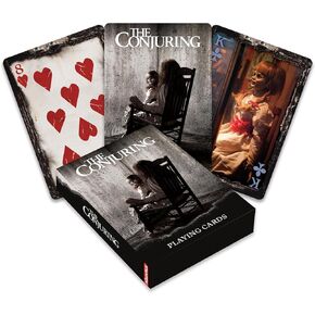 AQUARIUS The Conjuring Playing Cards – The Conjuring Themed Deck of Cards for Your Favorite Card Games - Officially Licensed The Conjuring Merchandise & Collectibles