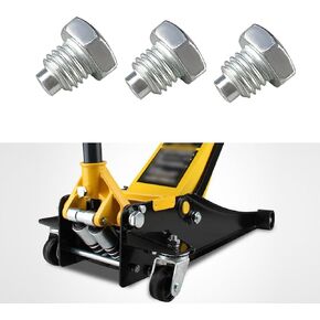3PCS 3 Ton 4 Ton Horizontal Floor Jack Pressure Rod Fixed Screw, Floor Jack Handle Bolt, Floor Jack Handle Screws, Horizontal Car Floor Jack Tiny Spare Parts Universal for Most Cars