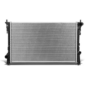 DNA Motoring OEM-RA-2937 Factory Style Direct Fit Aluminum Cooling Radiator Compatible with 09-16 Lincoln MKS / 10-12 MKT, 28-3/4" W X 17-1/2" H X 1" D, 1-1/2" Inlet / 1-1/2" Outlet