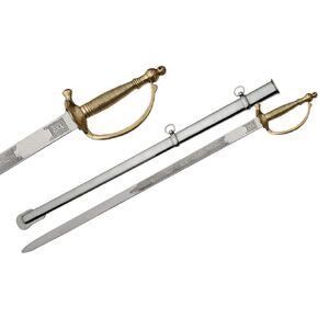 SZCO Supplies CSA/NCO Sword,Silver