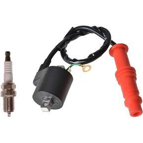 labwork Ignition Coil & Spark Plug 3085228 3085227 Replacement for Polaris Sportsman 500 1996-2002