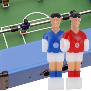 Foosball Player Soccer Games Mini Humanoid Plastic Doll Table Football Machine Accessory, Foosball Replacement Players, Mini Foosball Men Replacement