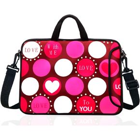 17 to 17.3-Inch Neoprene Laptop Shoulder Bag Sleeve Case for 17"- 17.3" MacBook/Ultrabook/HP/Acer/Asus/Lenovo (Classic Blue)