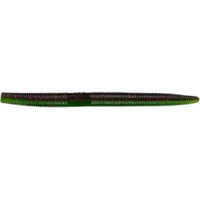 Gary Yamamoto 5" SENKO GREEN PUMPKIN W/ RED FLAKE W/ FADING WATERMELON LAMINATE (10 PACK)