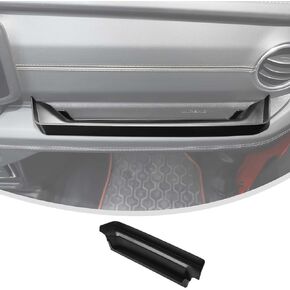 Linskip Passenger Grab Handle Storage Tray Compatible with 2024 Jeep Wrangler JL 4XE & Gladiator JT Sport Rubicon Sahara Willys Mojave, Storage Organizer for Wrangler Interior Accessories(Black)