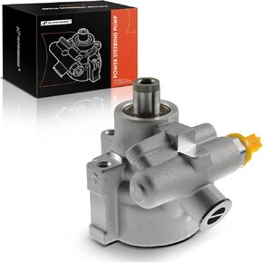 A-Premium Power Steering Pump Compatible with Chevrolet Trailblazer EXT 02-06, SSR 2003 & GMC Envoy XL 02-06, Envoy XUV 04-05 & Isuzu Ascender 03-06, 4.2L 5.3L 6.0L, Replace # 15749569, 26112197