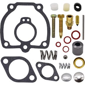 Carburetor Repair Rebuild Kit 47387DB, Compatible with International Harvester IH Farmall Super H M W4 O4 W6 O6 Tractor, Compatible with IH Farmall 400 450 656 MV, 50983DB, 356948R92
