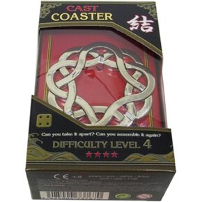 Hanayama Cast Metal Puzzle Coaster